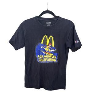 Champion | Rare Vintage McDonald's Los Angeles California Surf T-Shirt Size S
